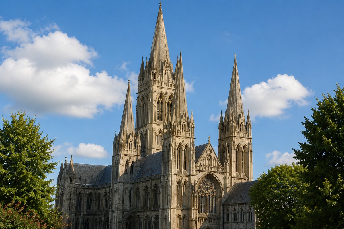 Truro Cathedral in Cornwall